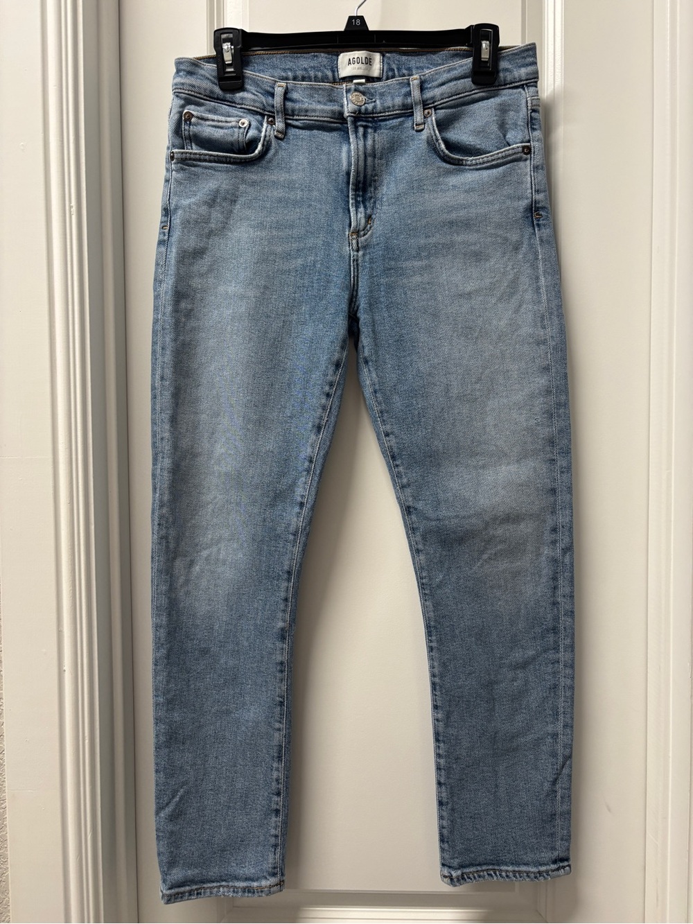 Agolde Women's Light Blue Skinny Jeans